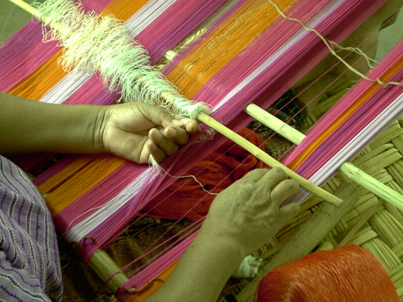 maya weaving